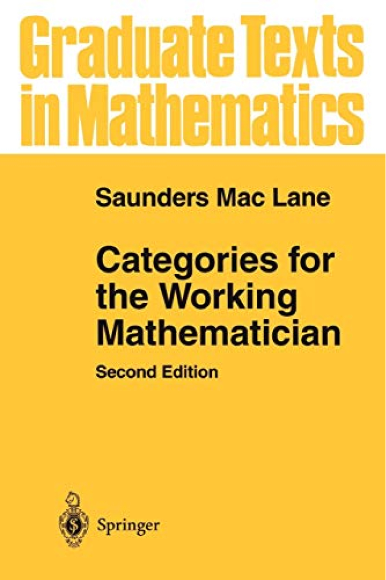 Categories for the Working Mathematician