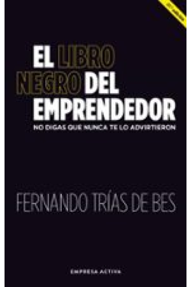 El libro negro del emprendedor