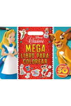 Clásicos Disney. Megalibros para colorear (más de 50 pegatinas)