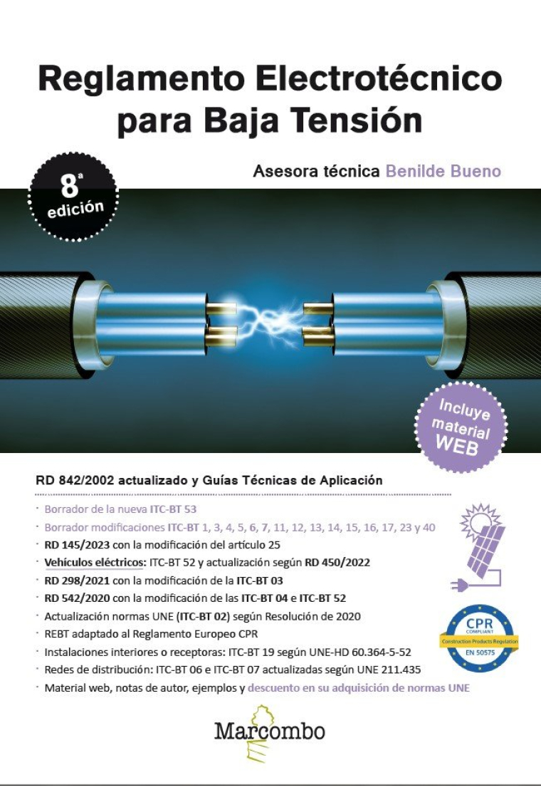 Reglamento electrotécnico para baja tensión (8ª edición)