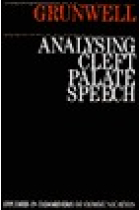 Analysing cleft palate speech