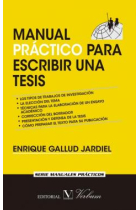 Manual práctico para escribir una tesis