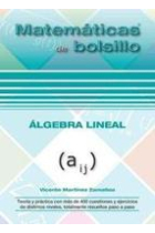 Matemáticas de bolsillo. Álgebra lineal