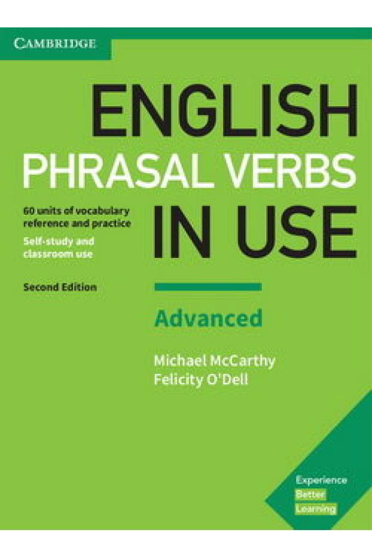 English Phrasal Verbs in Use Advanced Book with Answers 2nd Edition