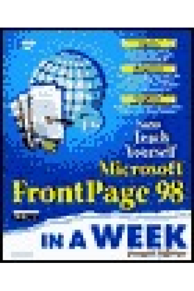 Teach yourself Microsoft FrontPage 98 in a week