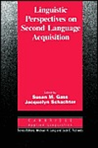 Linguistics perspectives on second language acquisition