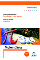 Matemáticas para pruebas de acceso a ciclos formativos de grado superior y prueba libre para la obte