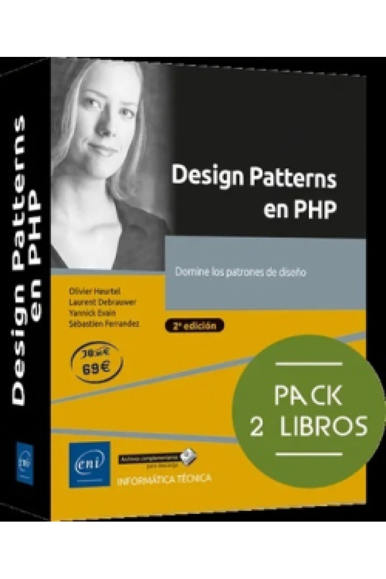 Design Patterns en PHP - Pack de 2 libros: Domine los patrones de diseño (2a edición)