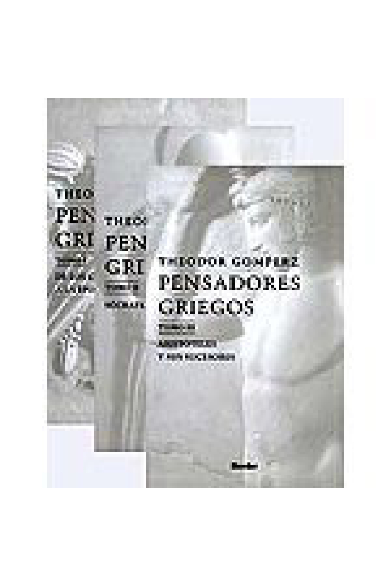 Pensadores griegos (Una historia de la filosofia de la Antigüedad) 3 tomos