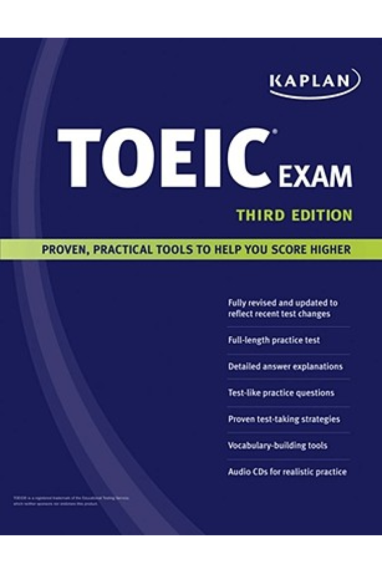 Kaplan TOEIC EXam (with CD-ROM)