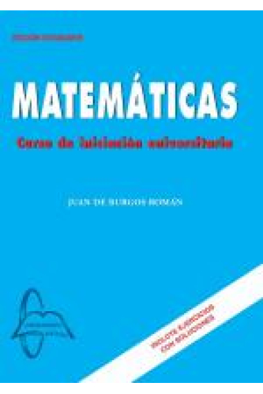 Matemáticas curso de iniciación universitaria