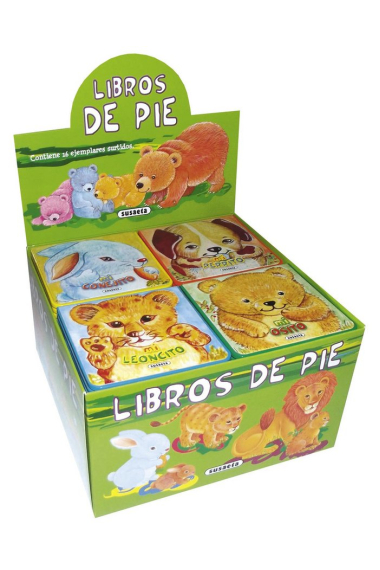 Libros de pie (4 títulos)