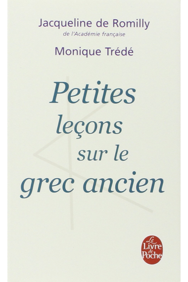 Petites leçons sur le grec ancien