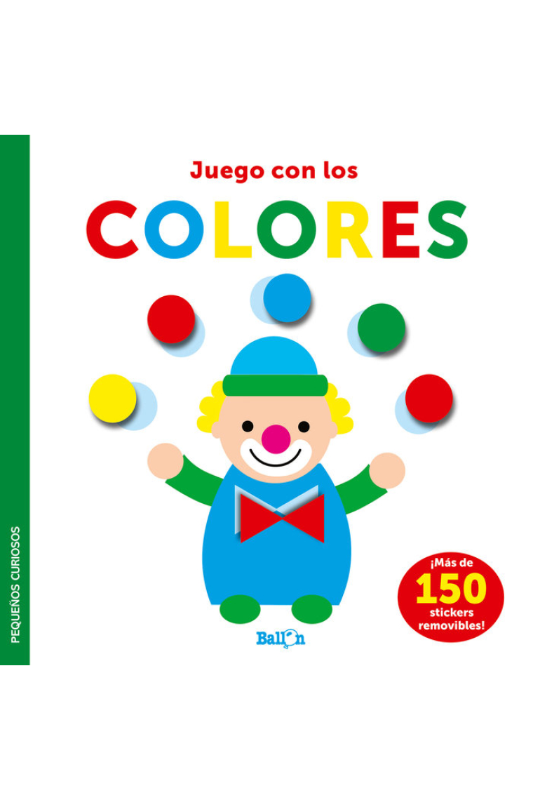 STICKERS-JUEGO CON LOS COLORES - PEQUEÑOS CURIOSOS