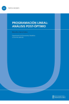 Programación lineal: análisis post-óptimo