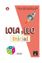 Lola y Leo inicial. Libro y cuaderno