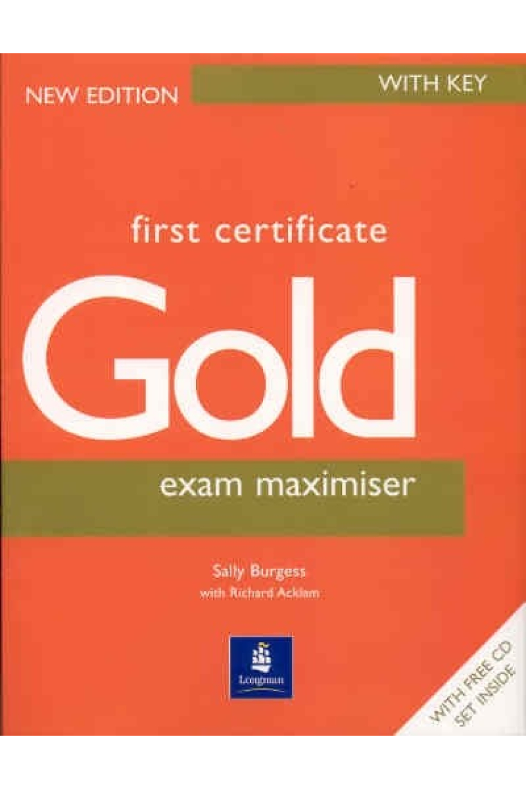 First Certificate Gold. Exam Maximiser with key . New edition with fee CD set )