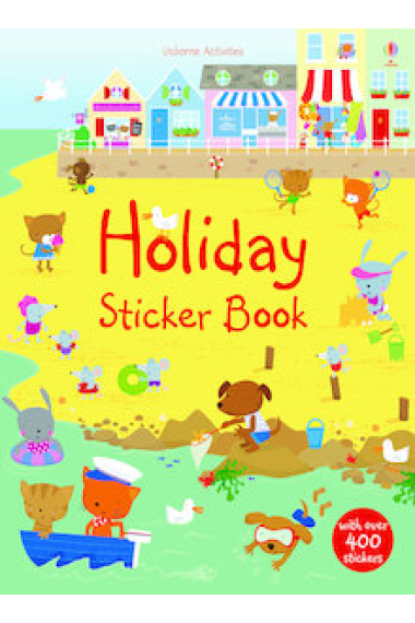 Holiday Sticker Book (Usborne Sticker Books S.) (Board book)