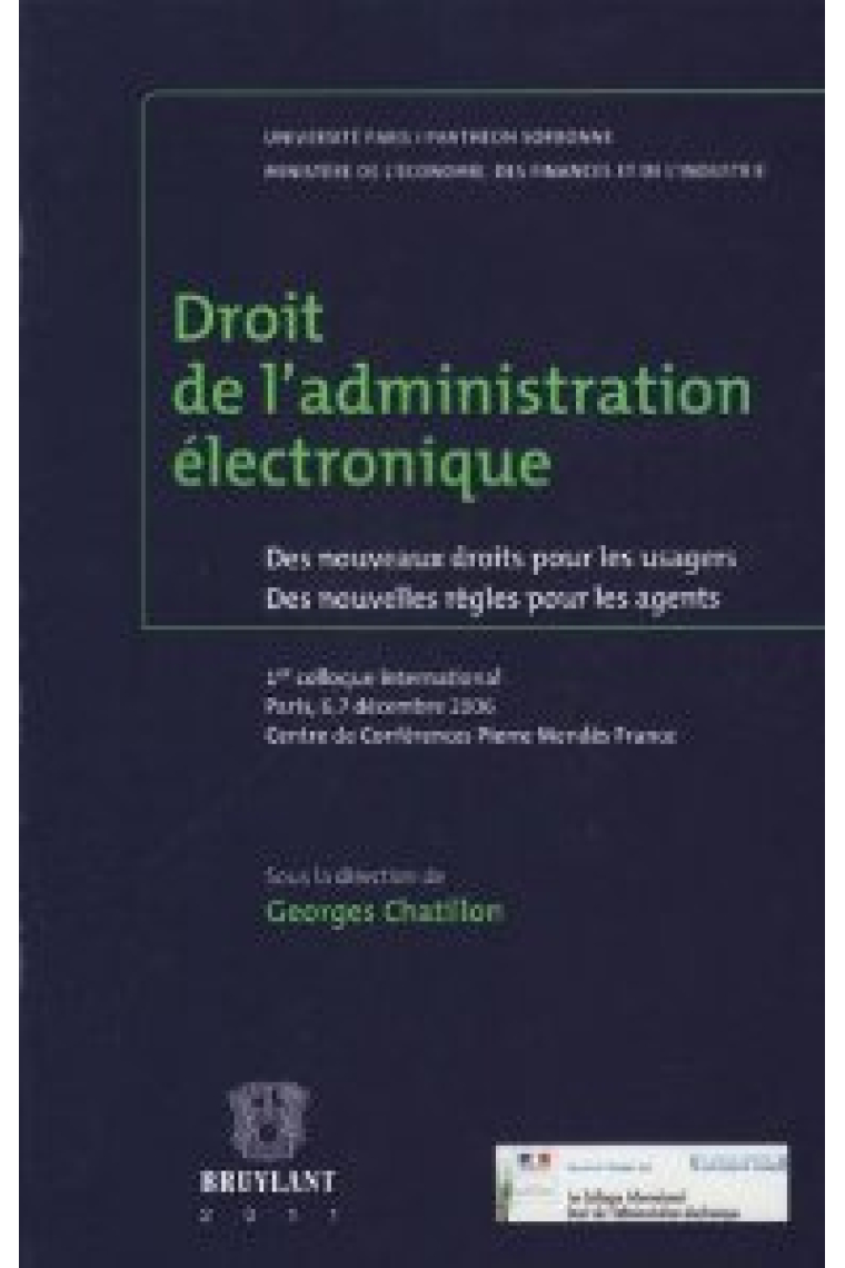 Droit de l'administration electronique