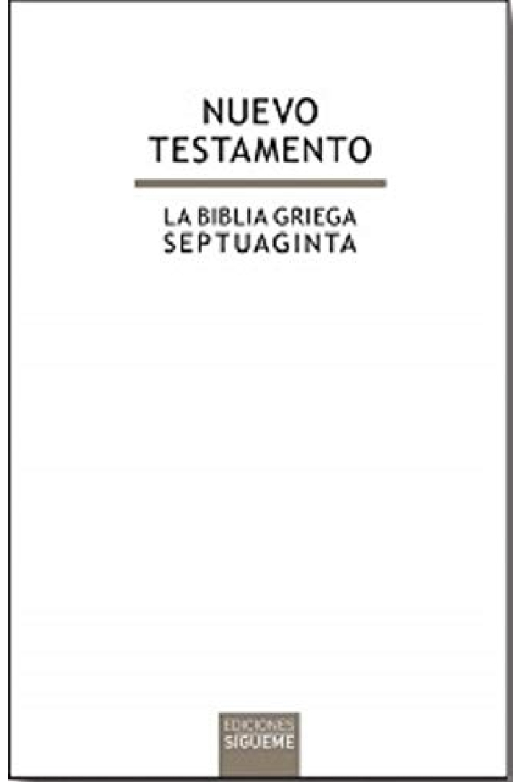 Nuevo Testamento (La Biblia griega - Septuaginta)