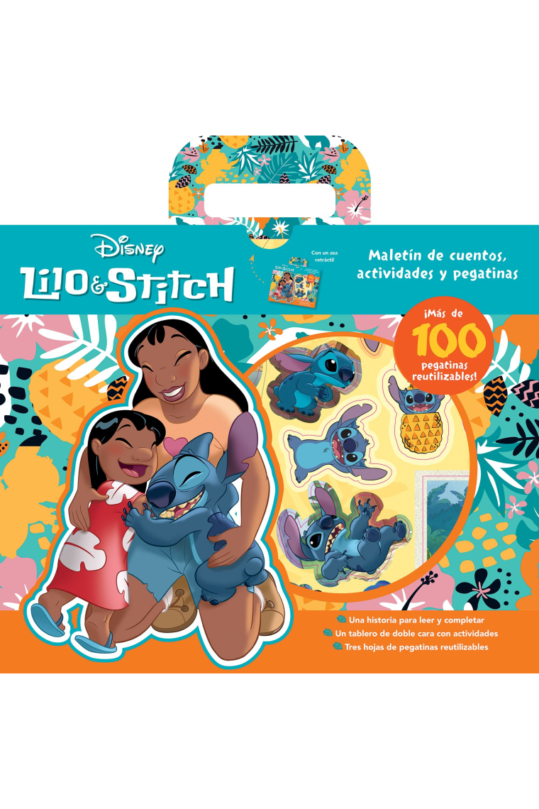 Lilo & Stitch. Maletín de cuentos, actividades y pegatinas