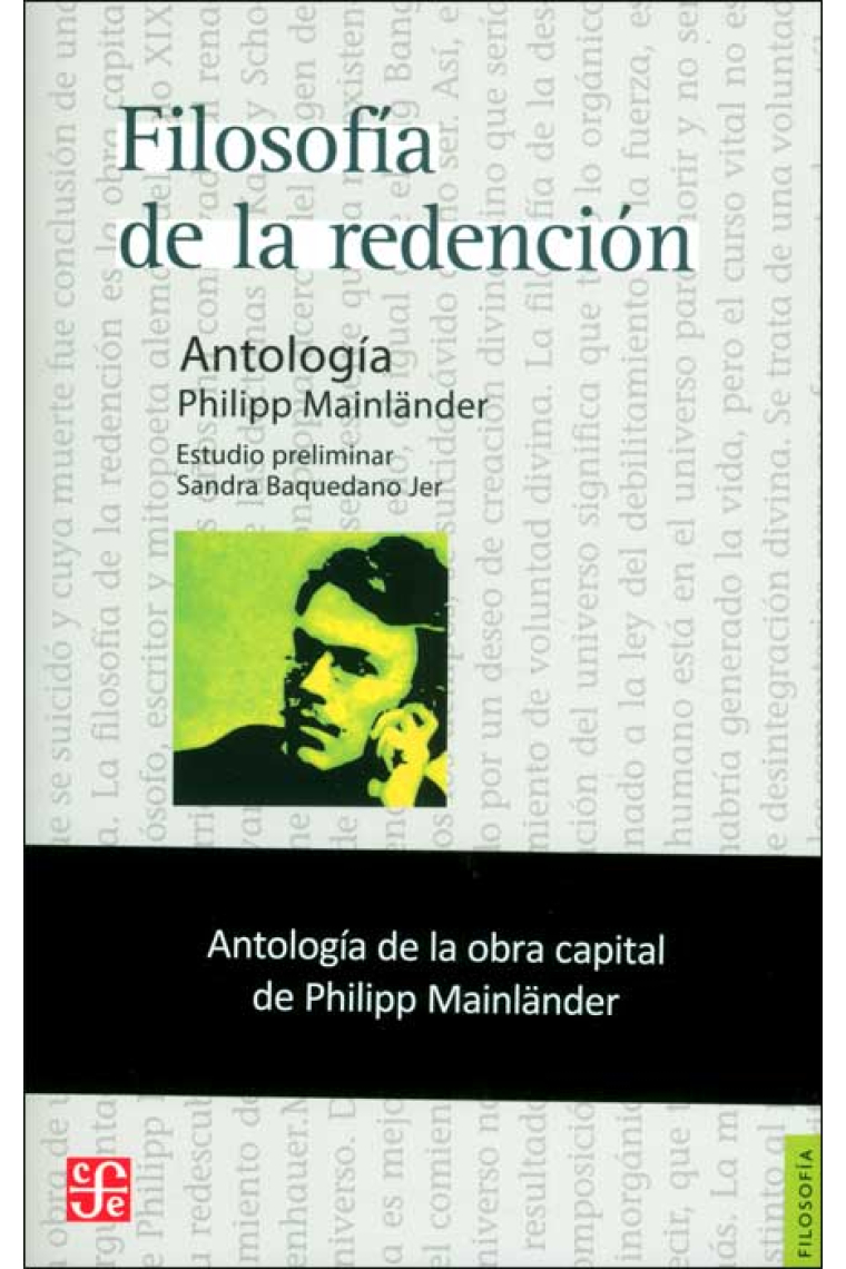 Filosofía de la redención: antología