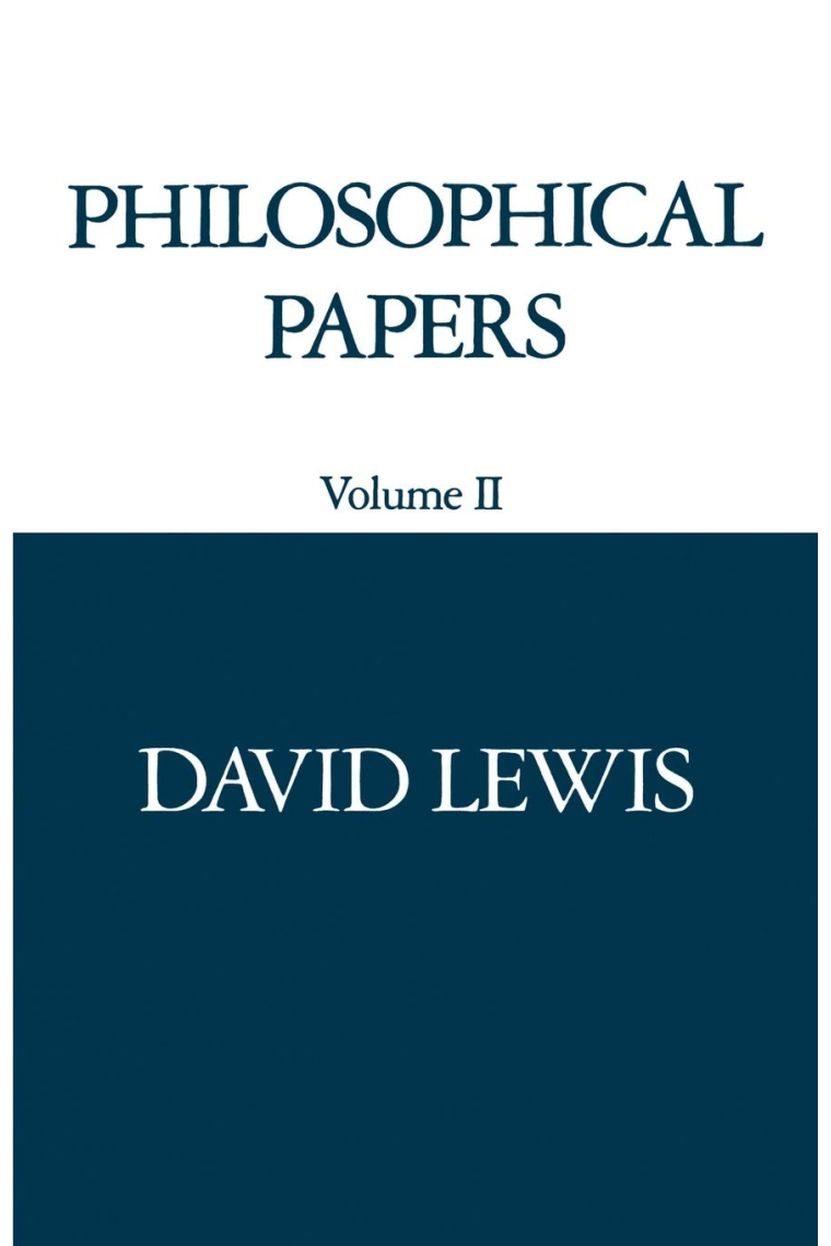 Philosophical Papers: Volume II
