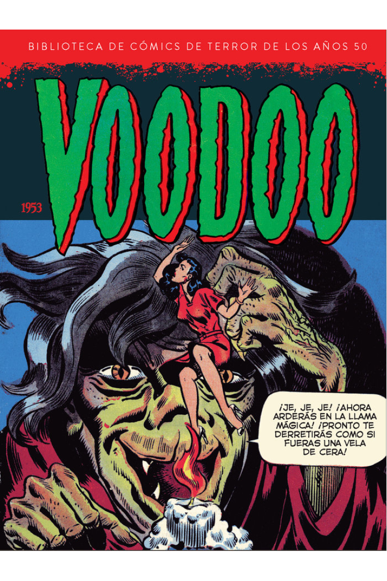 VOODOO 1953 BIBLIOTECA DE COMICS DE TERROR DE LOS AÑOS 50