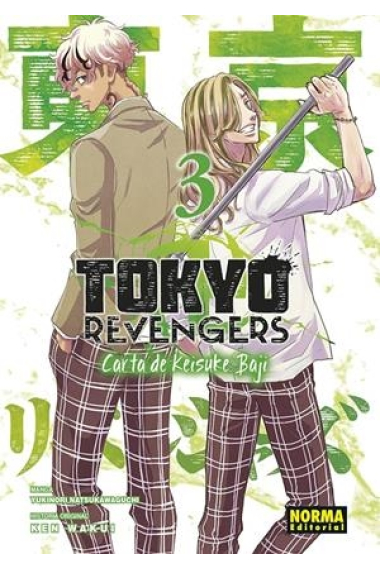 Tokyo Revengers. Carta de keisuke baji 3