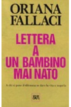 Lettera a un bambino mai nato