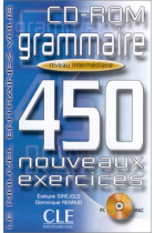 CD-ROM Grammaire 450 nouveaux exercices: Niveau intermédiaire