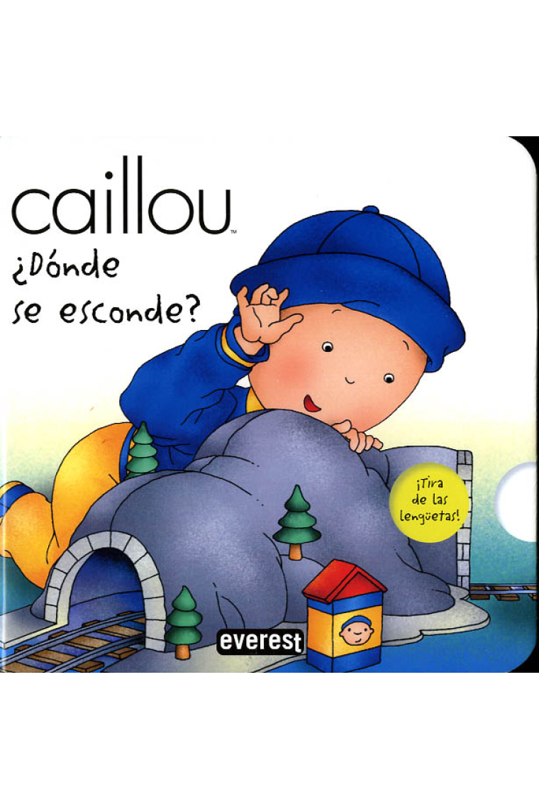 ¿Dónde se esconde? Caillou con solapas