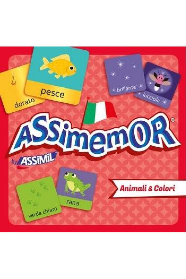 ASSIMEMOR: Animali & Colori (Un coffret de 64 cartes)