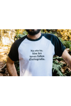 Samarreta La Incorrecta: No ets tu. Són les teves faltes d'ortografia (Unisex) Talla S