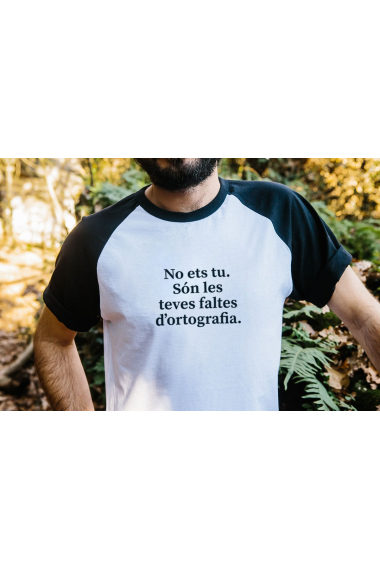 Samarreta La Incorrecta: No ets tu. Són les teves faltes d'ortografia (Unisex) Talla S