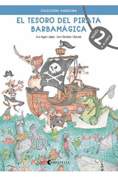 Cuaderno de verano. El tesoro del pirata Barbamágica  (Nivel 2. 8-10 años)