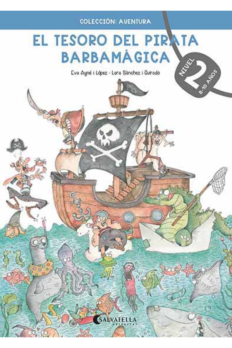 Cuaderno de verano. El tesoro del pirata Barbamágica  (Nivel 2. 8-10 años)