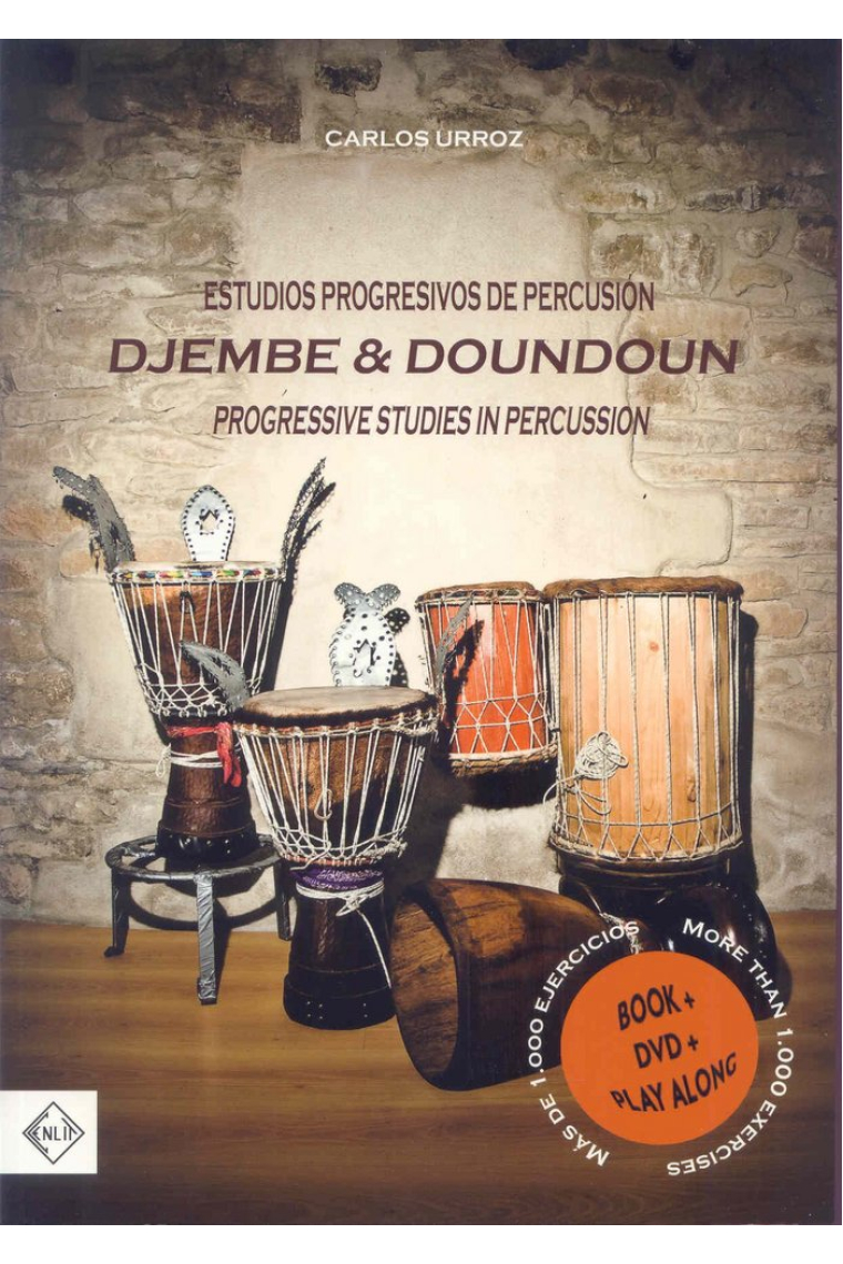 DJEMBE & DOUNDOUN. ESTUDIOS PROGRESIVOS DE PERCUSION.