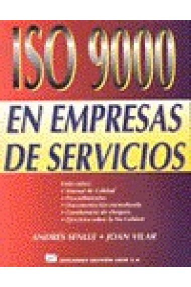 ISO-9000 en empresas de servicios.