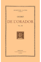 De l'orador. vol III. (trad de Salvador Galmés)