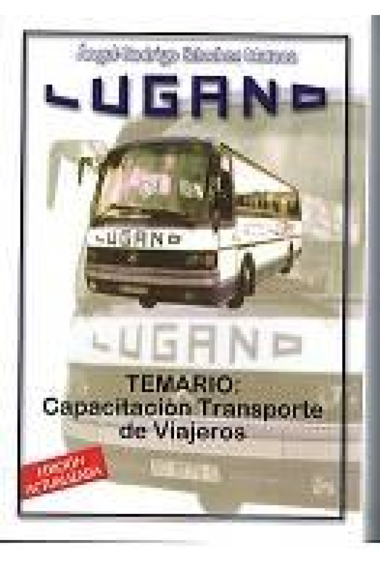 Lugano. Temario: Competencia profesional y transporte de viajeros 2019