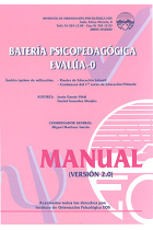 Bateria psicopedagógica EVALUA 0 MANUAL