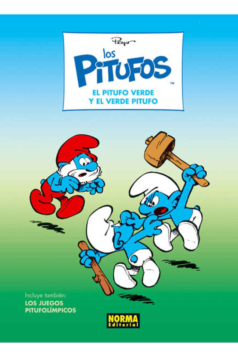 Los Pitufos 10. El pitufo verde y el verde pitufo