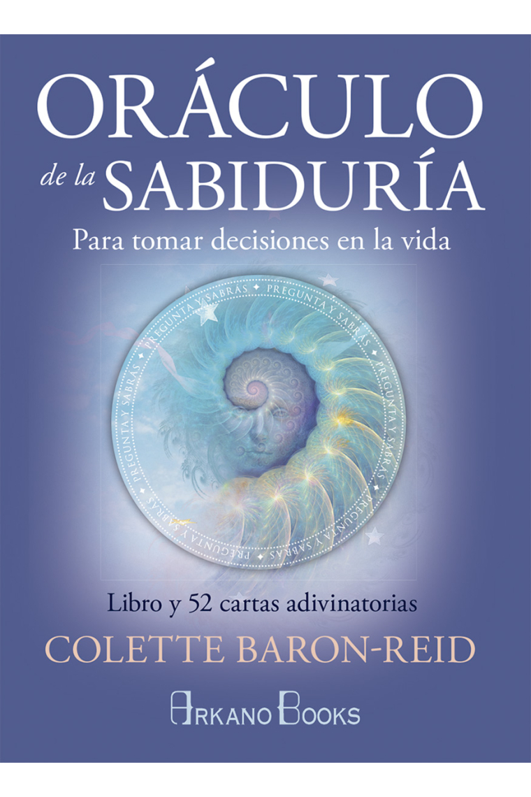 Oráculo de la sabiduría. Para tomar decisiones en la vida. Libro y 52 cartas adivinatorias