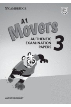 A1 Movers 3 Answer Booklet. Authentic Examination Papers