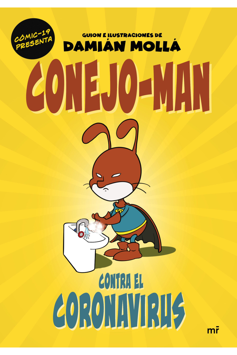 Conejo-Man contra el coronavirus