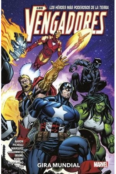 Marvel premiere vengadores 2. gira mundial