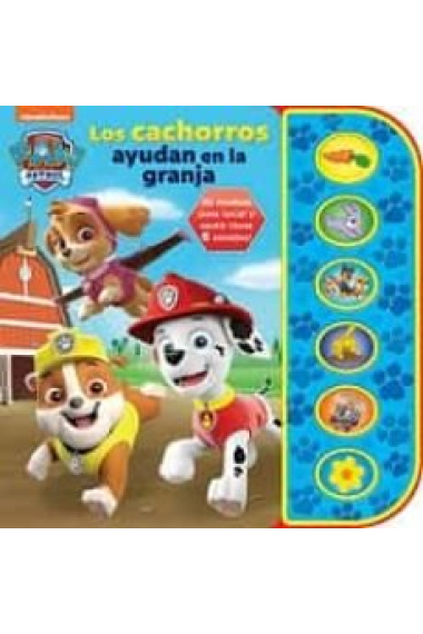 LOS CACHORROS AYUDAN EN LA GRANJA. PATRULLA CANINA