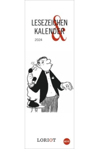 Loriot Lesezeichen & Kalender 2025