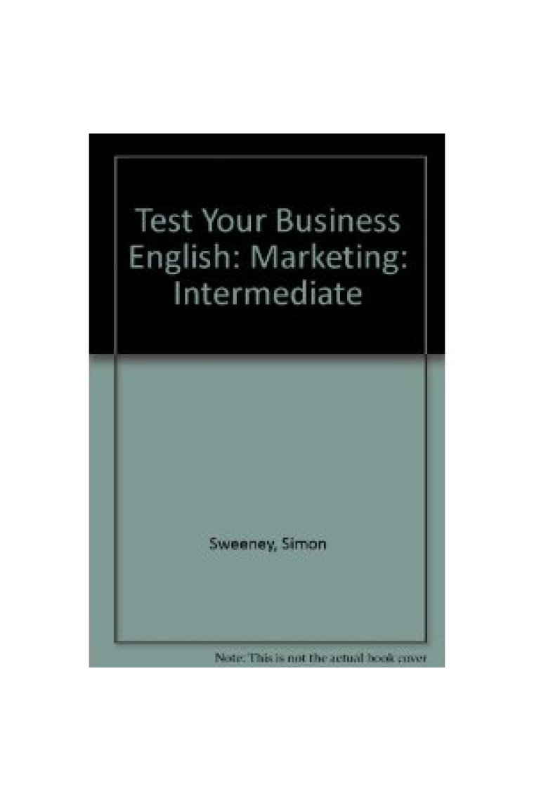 Test your business english. Marketing